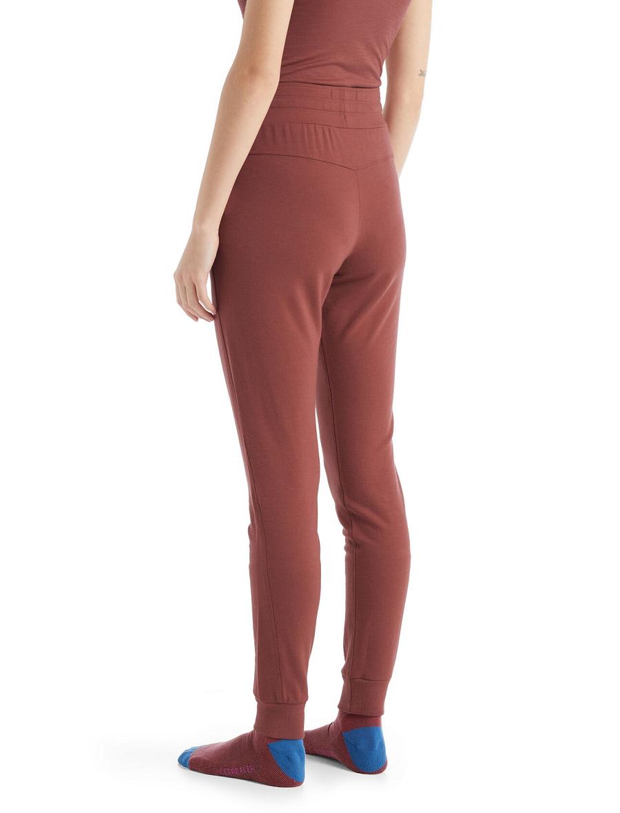 One Piece & Sets Icebreaker Merino Crush Pants Damskie Fioletowe | PL 1200SGLO